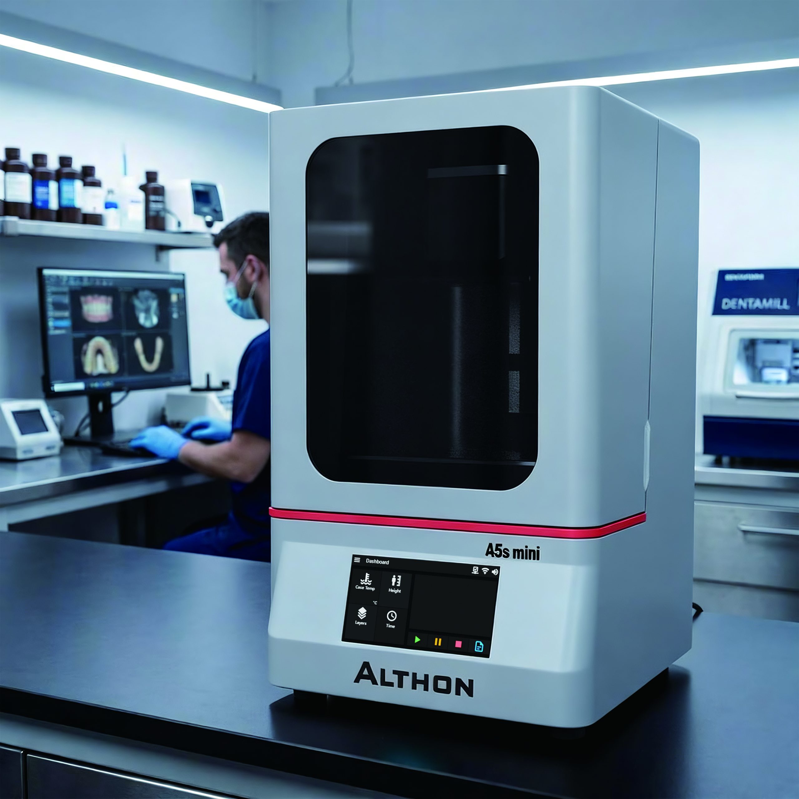 A5s mini dental 3D printer chairside system for dental clinics